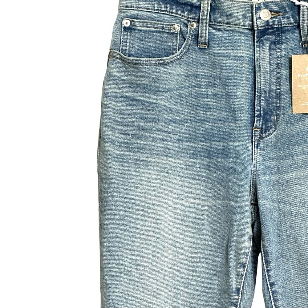J Crew NWT Full Length Light Seacoast Wash Pocket Perfecting Bootcut Jeans SZ 30 - Picture 7 of 15